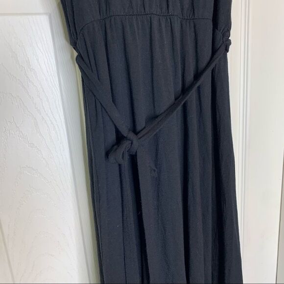 Liz Lange Maternity Black Dress Tie Back Size Extra Small - Picture 9 of 10